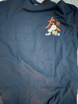 PEANUTS SNOOPY TSHIRT BLACK