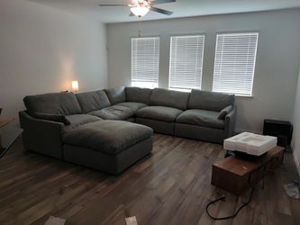 Living Spaces Sectional Couch