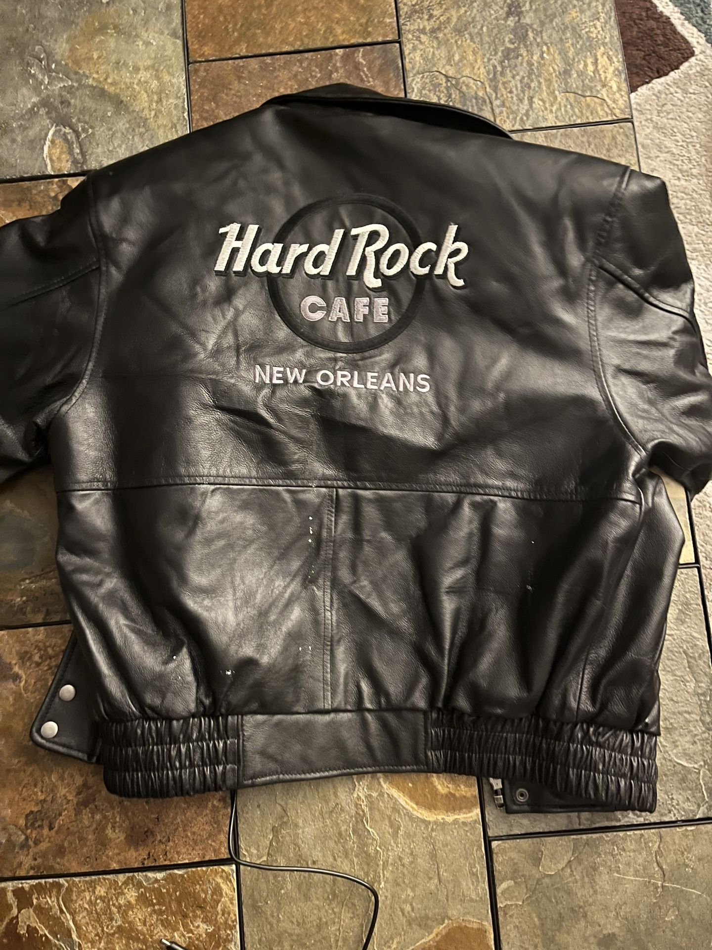 Hard Rock Cafe New Orleans Leather Jacket