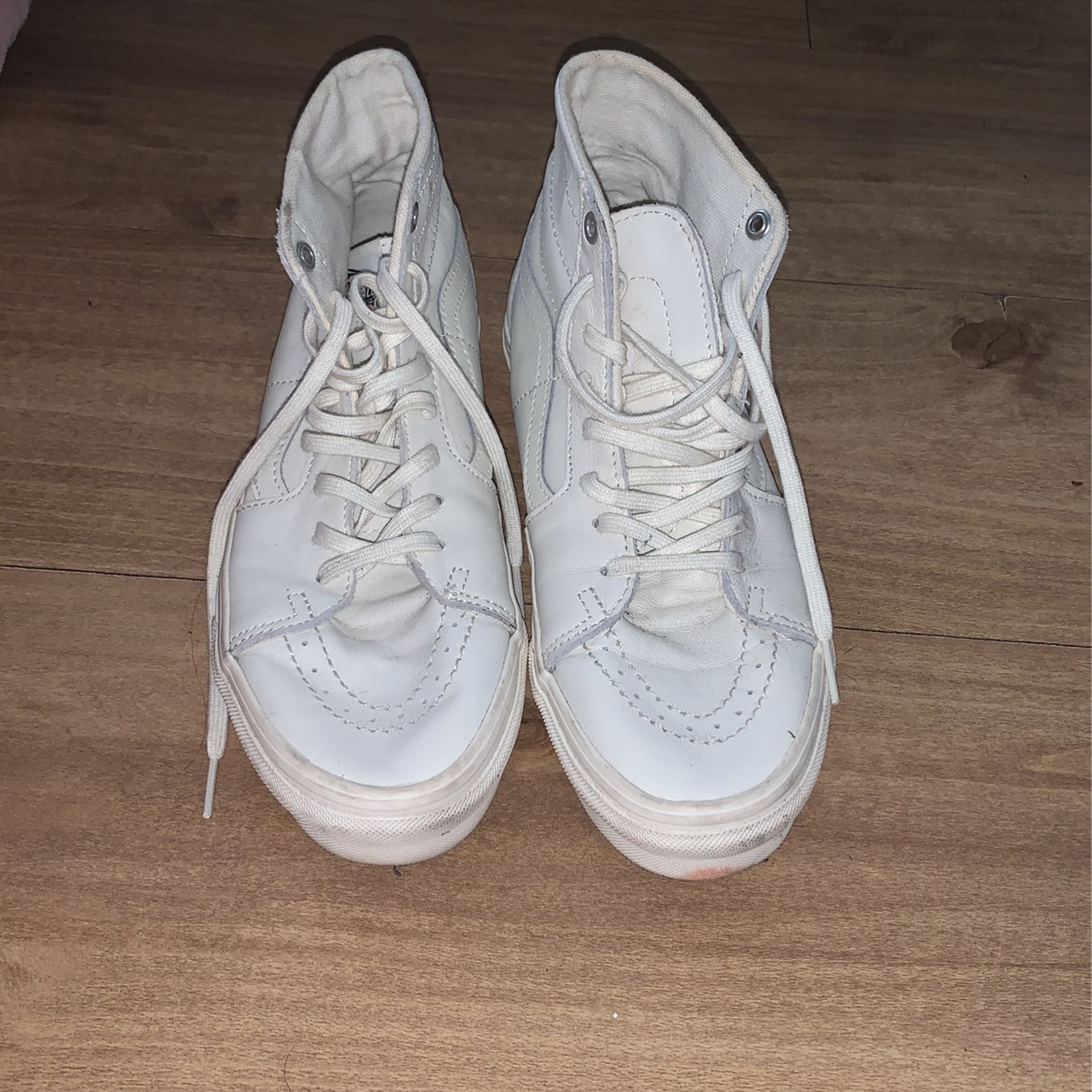 Selling White Vans 