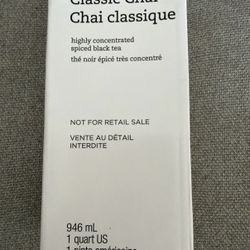 Starbucks Discontinued Original Chai 