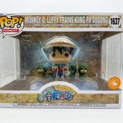 Funko Pop Vinyl Figure ONE PIECE Monkey D. Luffy Trains Kung Fu Dugong 1637 NEW!