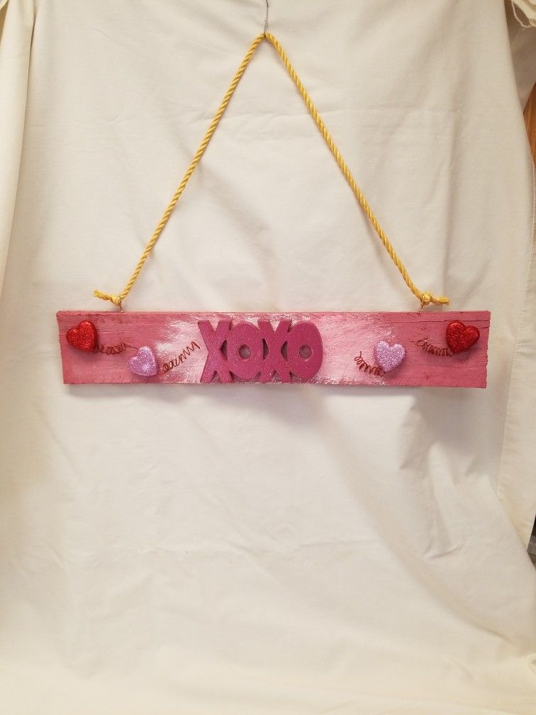 Valentine Wooden Sign