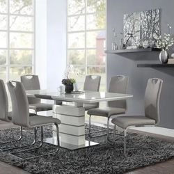 Glissand 5 Piece Dining Table 