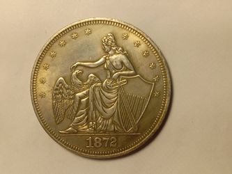 1872 $1 Amazonian Dollar Econumía Fantasy Coin