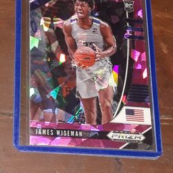 3 NBA Rookie Card Lot 2020*21- James Wiseman 