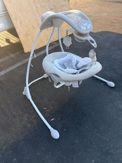 Ingenuity InLighten Soothing Swing - Van the Elephant
