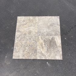 Silver Travertine Tile 12 X 12 