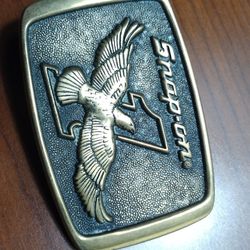Snap On Belt Buckle (Solid Brass)
