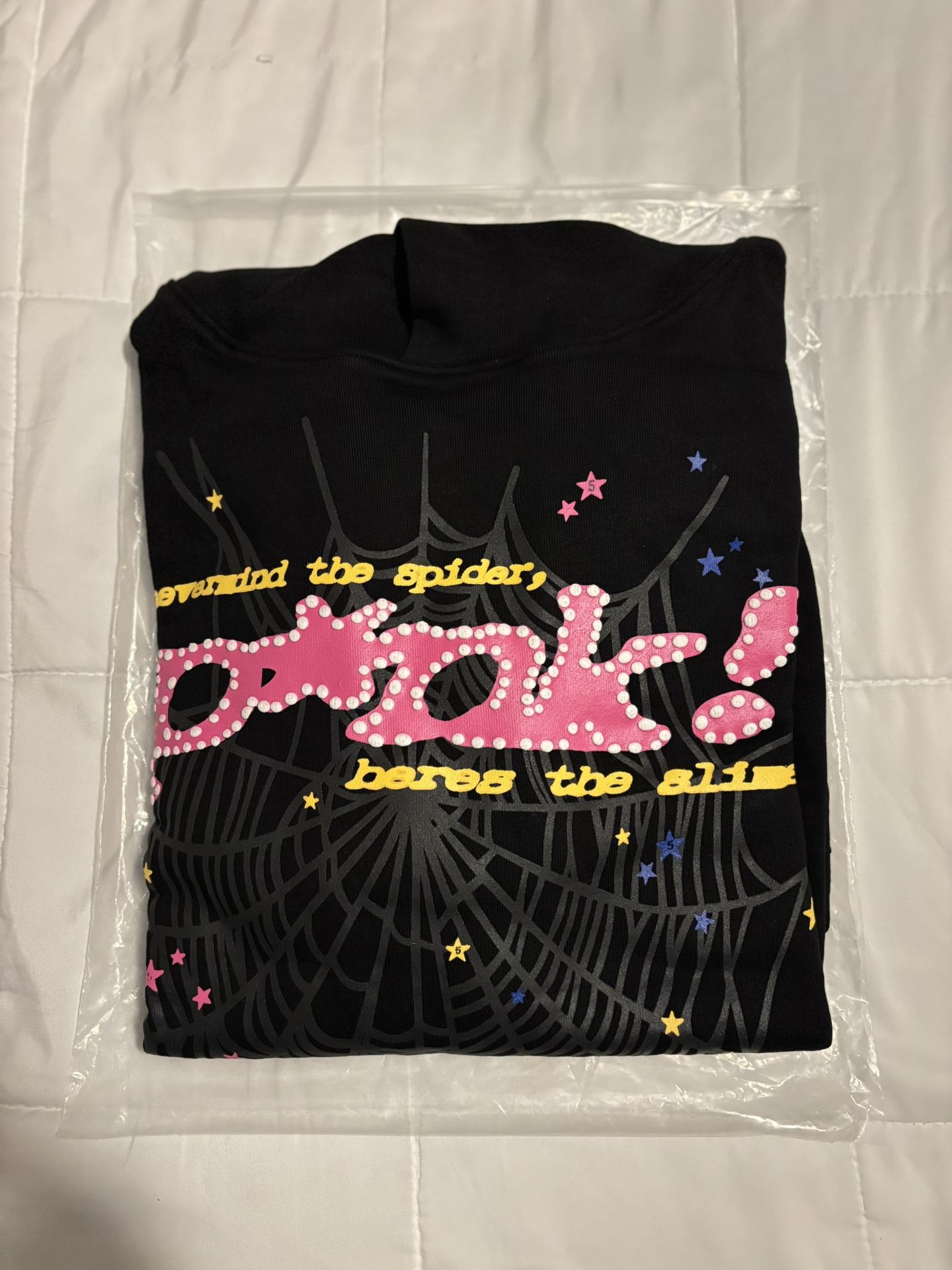 Sp5der P*NK Hoodie