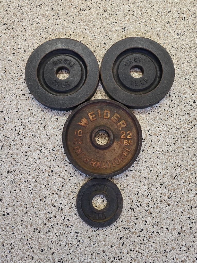 Olympic Plates 74.5lbs Total