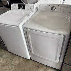 Samsung Washer and dryer extra large load capacity working perfectly with warranty extra for delivery same day delivery and installation available