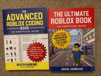 The Ultimate Roblox & Advanced Roblox Coding Books New