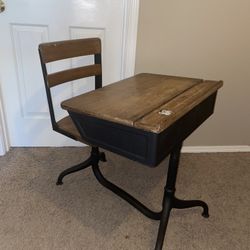 Vintage School Desk
