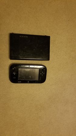 Nintendo wii u with 13 games