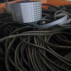 Miscellaneous Rubber Belts (Bulk!!!)
