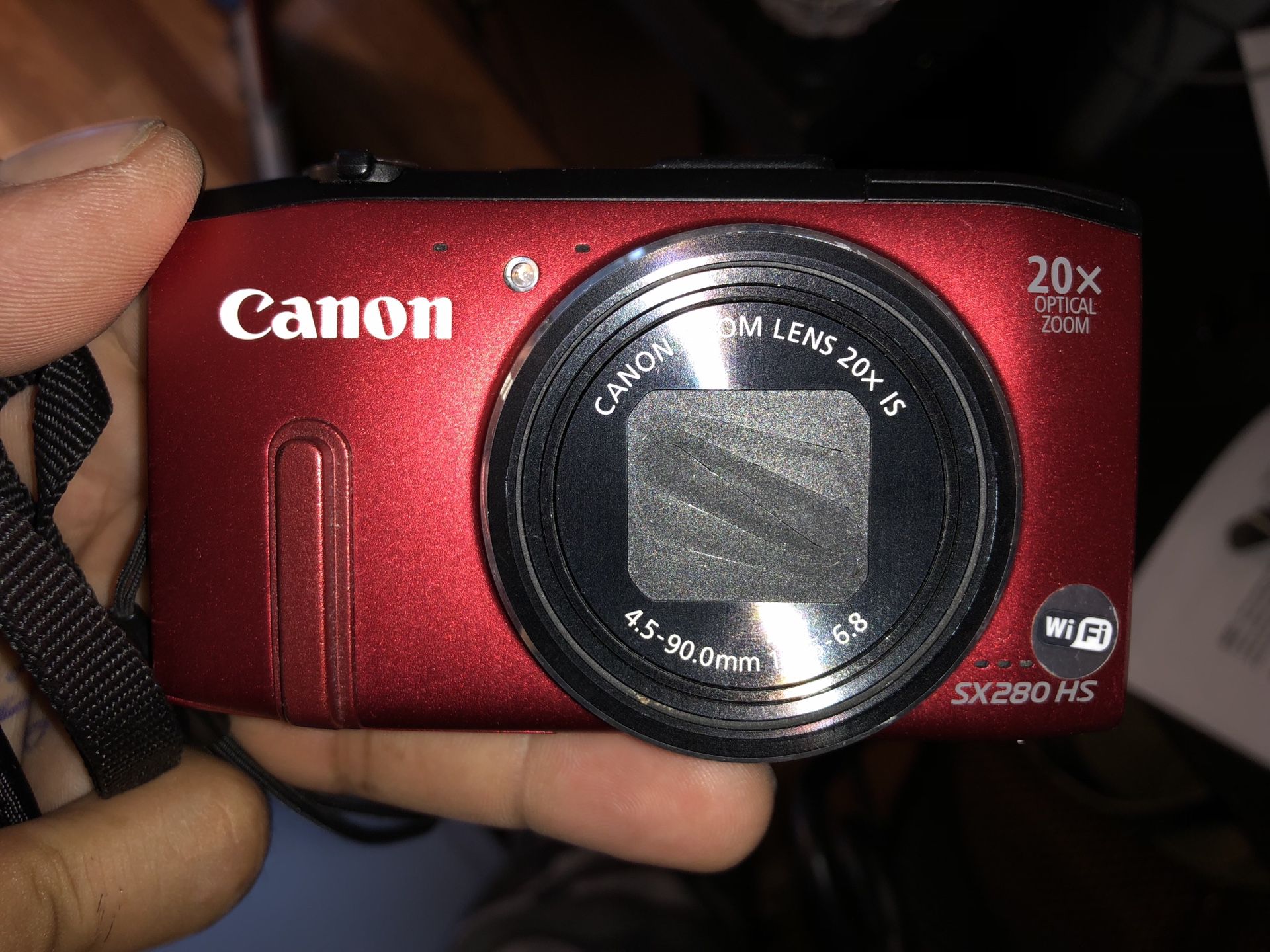 Canon camera SX280HS