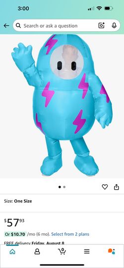 fall guy costume kids