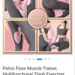 New Pelvic Floor Muscle Trainer, Multifunctional Thigh Exerciser, For Postpartum Recovery, Body Shaping, Leg and Butt Training