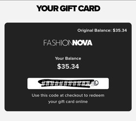Fashion Nova e-GC