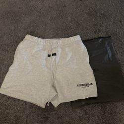 Light Grey Essential Shorts