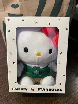 Starbucks Hello Kitty Boxed Plush