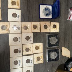 Valuable coins And bills
