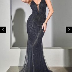 Black Prom Dress Size 18