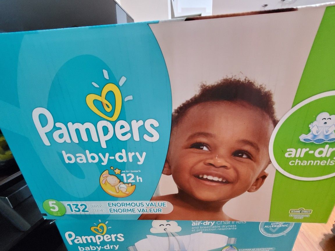 Pampers Diapers Size 5