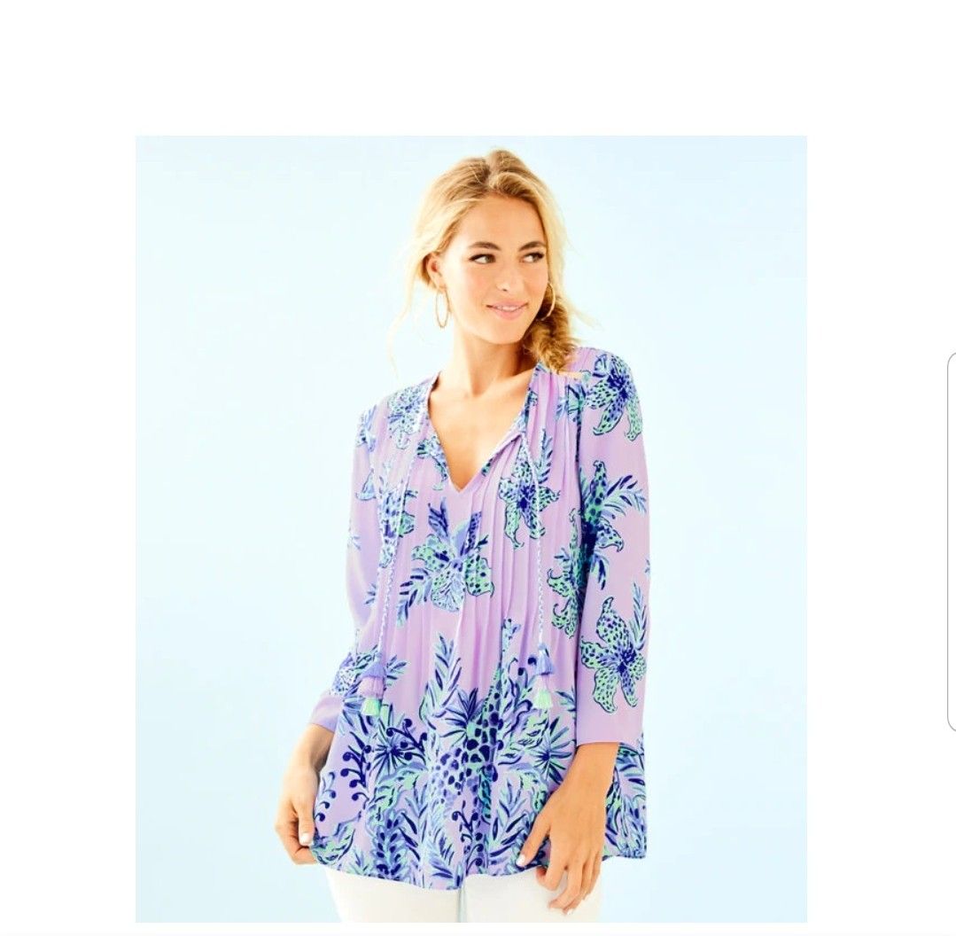 NWT $158 Lilly Pulitzer Women's Marilina Tunic
