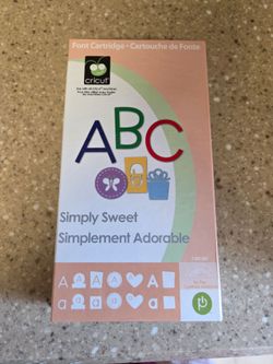 Cricut font cartridges