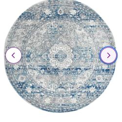 5x5 Round Area Rug
