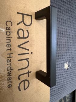 3 in Ravinte Matte Black Cabinet Pull Handle