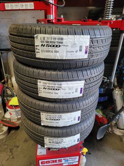 215 60 16 NEW NEXEN TIRES CAMRY ALTIMA ACCORD ACURA LEXUS KIA MALIBU IMPALA
