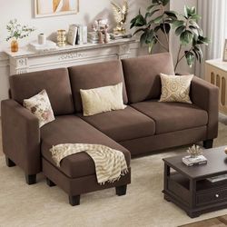 Brown Small Couch