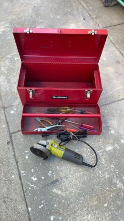 Husky metal box grinder
