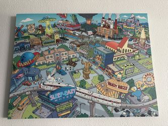 New Fortnite Map Simpsons Painting