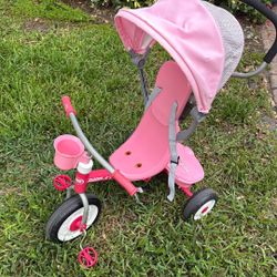 Toddler Bike With Handle For Parent
