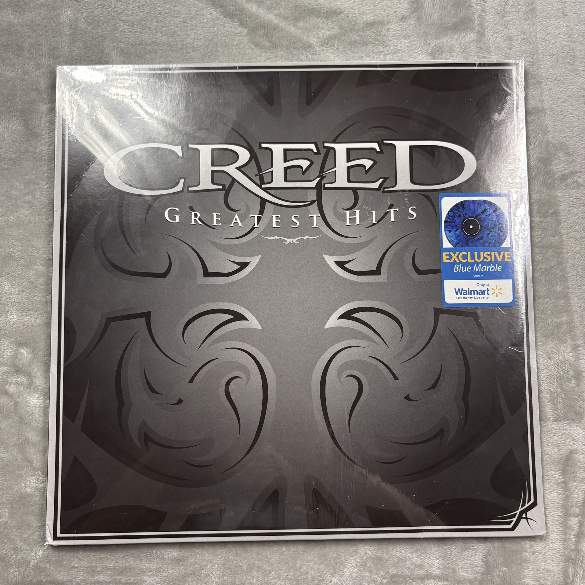 Creed Greatest Hits Vinyl Record Album Walmart Exclusive (Blue Marble Vinyl)