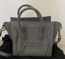Celine luggage nano bag like new