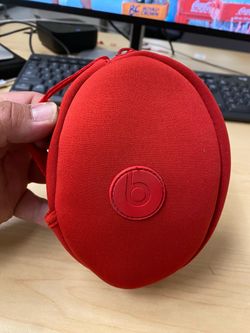 Beats Headphones Carrying Case Red