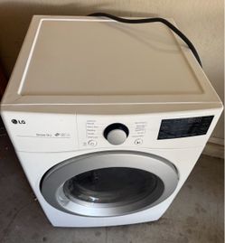 LG Front-Load Dryer - White