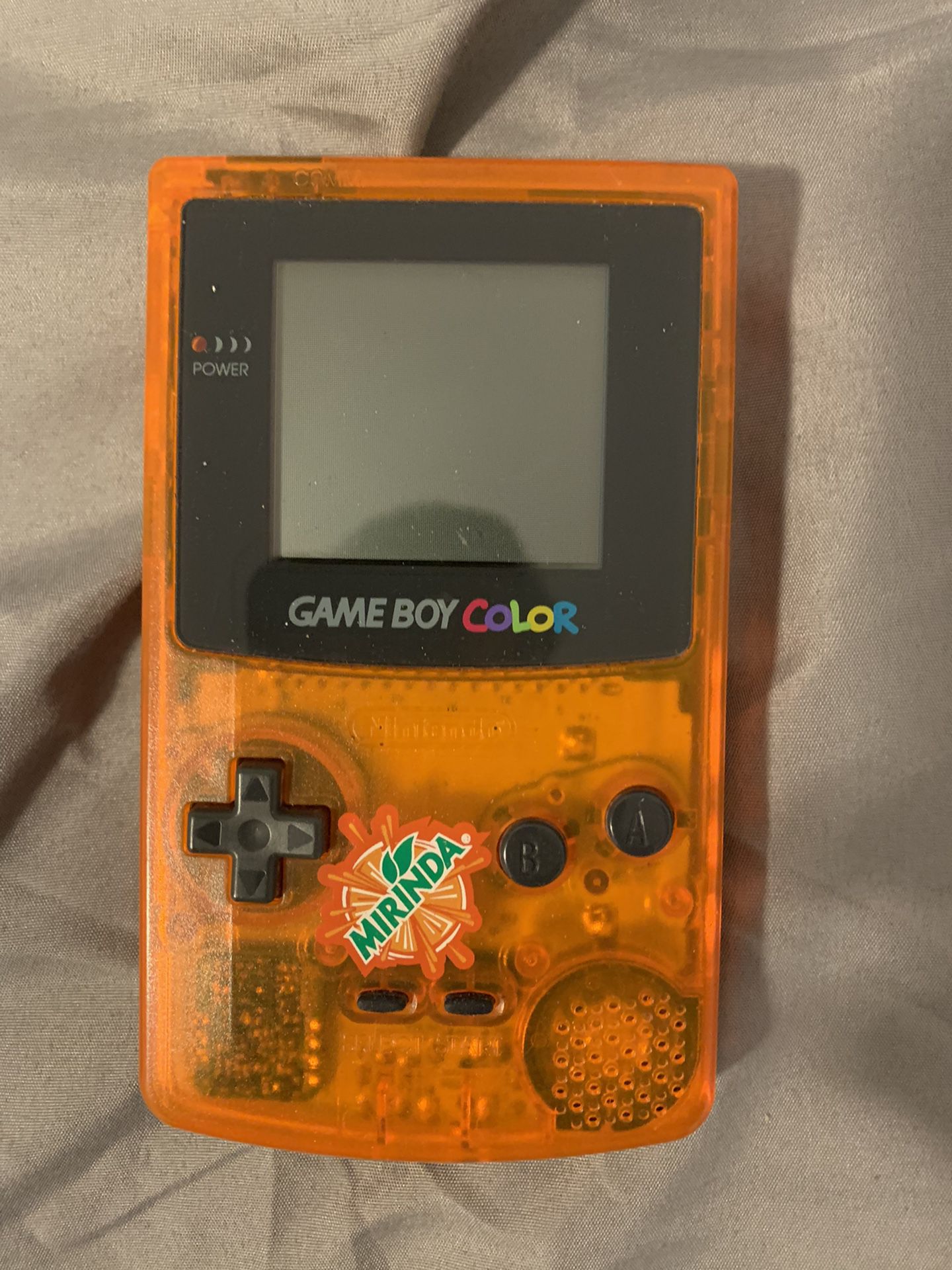 Game boy Color Special Edition Miranda Orange