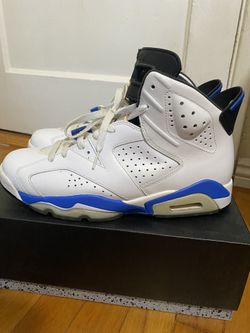 Air Jordan 6 Sport Blue Size 10