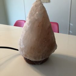 Medium Size Himalayan Salt Rock Lamp Natural Healing EMF Allergies Air Purifier