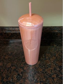Starbucks Blush Pink Kaleidoscope Tumbler 24oz
