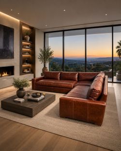 Restoration Hardware Leather Maxwell