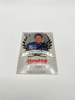 Terry Labonte Nascsr 2001 Pro Set signed