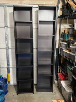 IKEA bookshelves