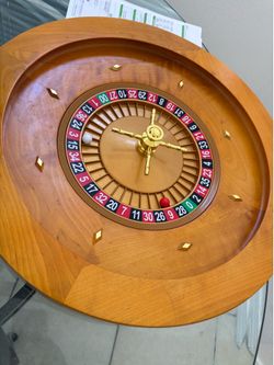 Roulette table